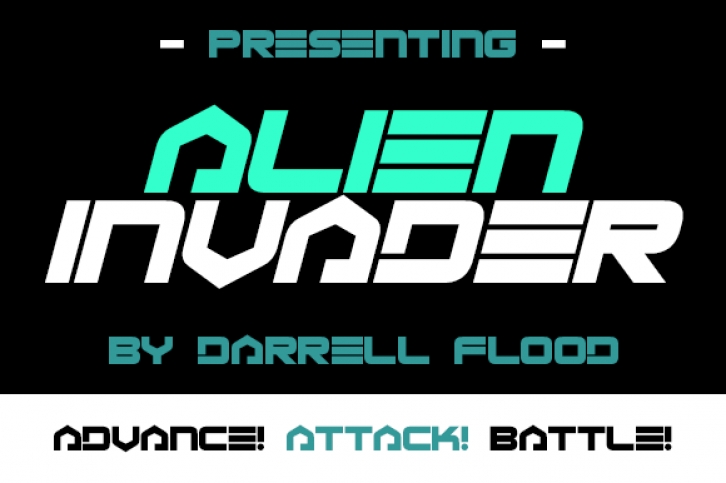 Alien Invader Font Download
