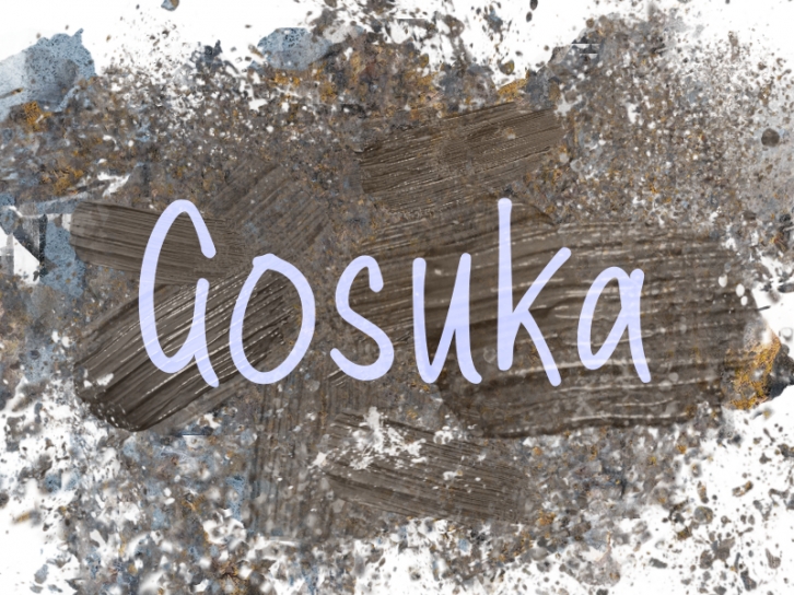 G Gosuka Font Download