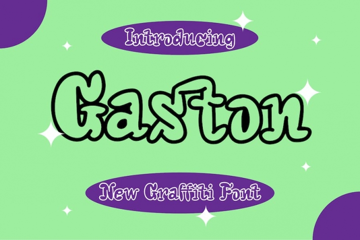 Gaston - Newe Graffiti Font Font Download