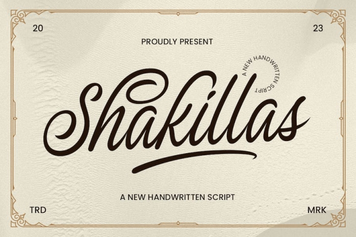 The Shakillas Font Download