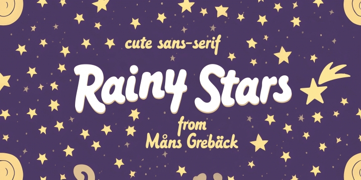 Rainy Stars Font Download