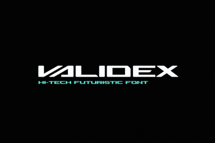 Validex Technology Font Font Download