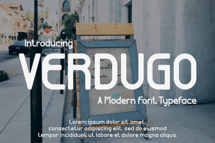 VERDUGO Font Font Download
