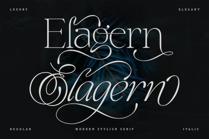 Elagern Font Download