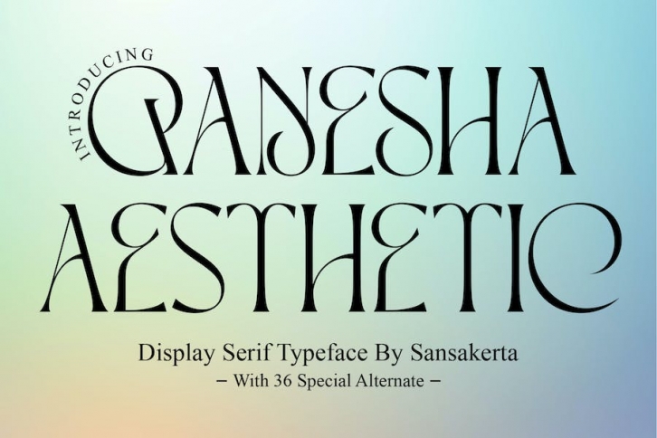 Ganesha Aesthetic Font Download