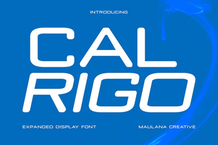 Calrigo Expanded Display Font Font Download