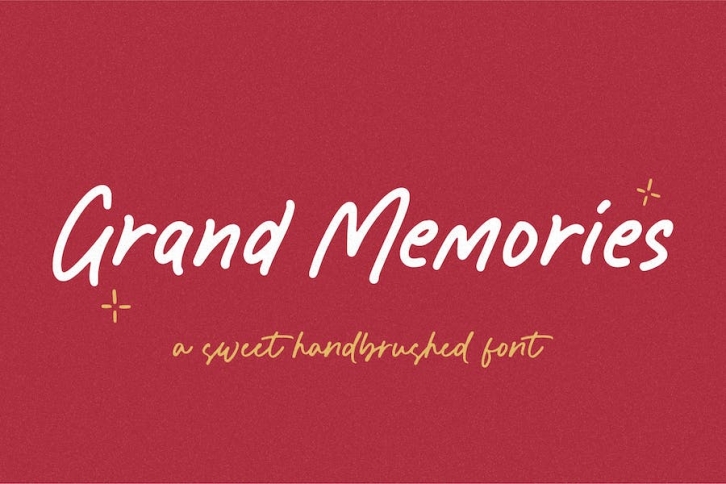 Grand Memories Script Font Font Download