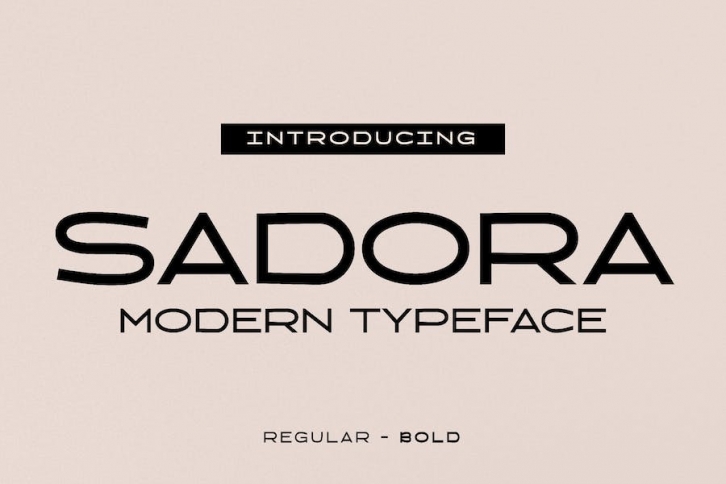 Sadora - Sophisticated Modern Sans Font Download