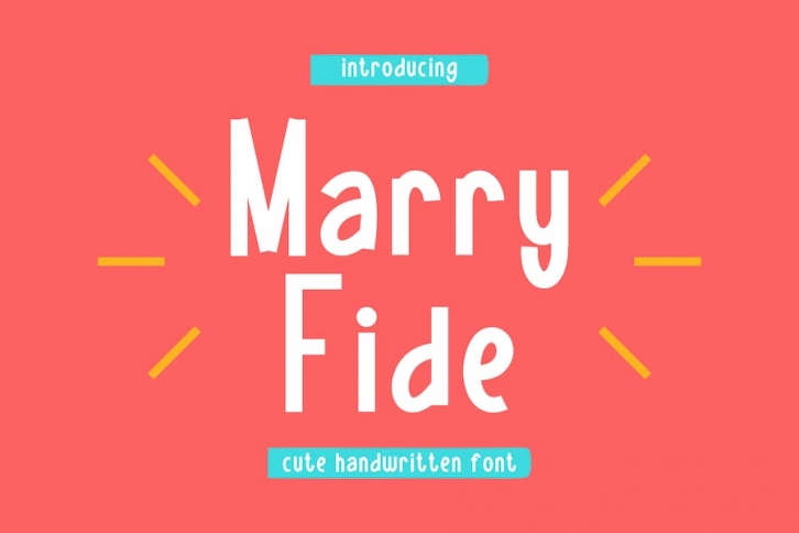 MarryFide font Font Download