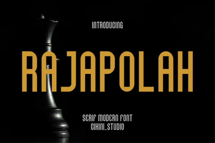 Rajapolah font Font Download