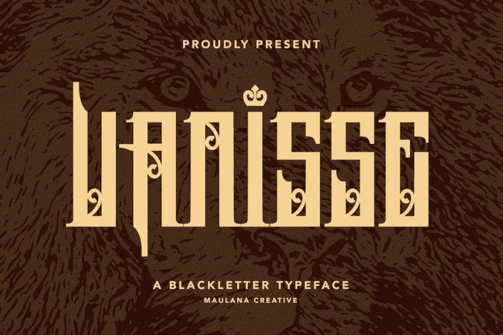 Vanisse Blackletter Typeface Font Font Download