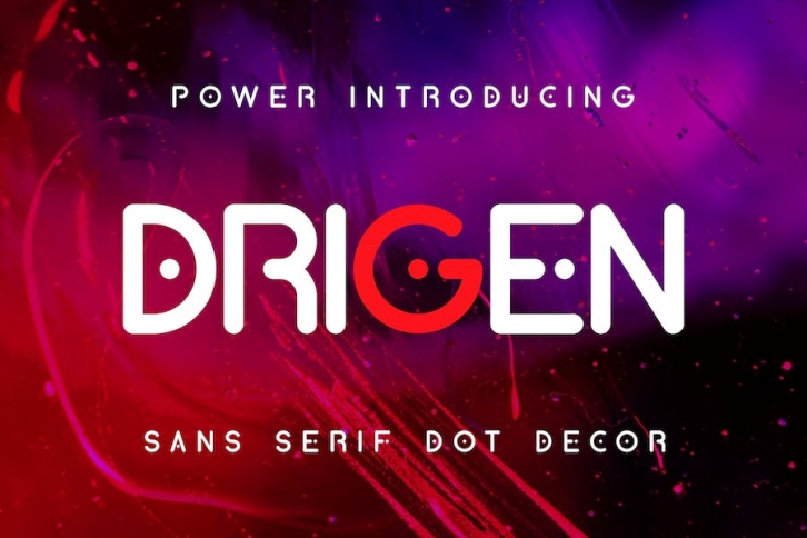 Drigen font Font Download