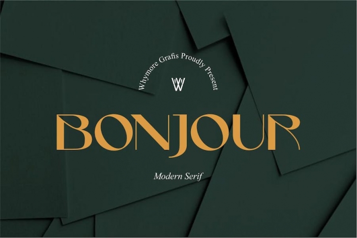 Bonjour Font Download