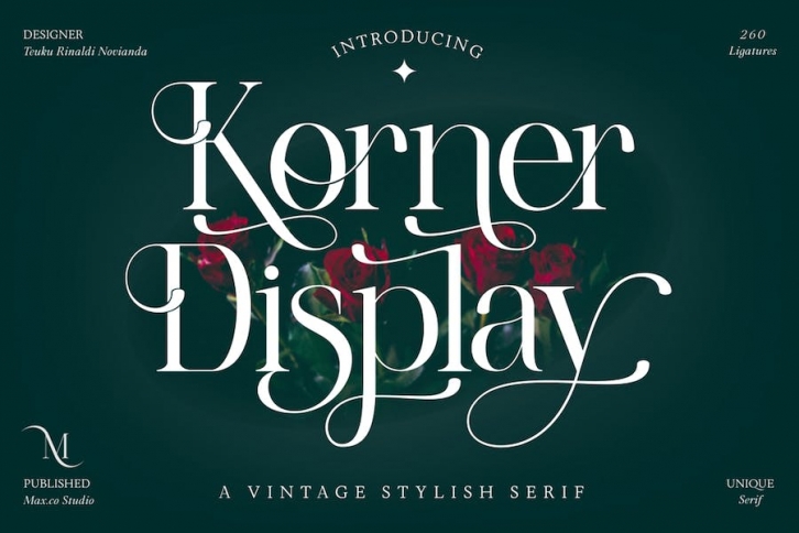 Korner Display Font Download