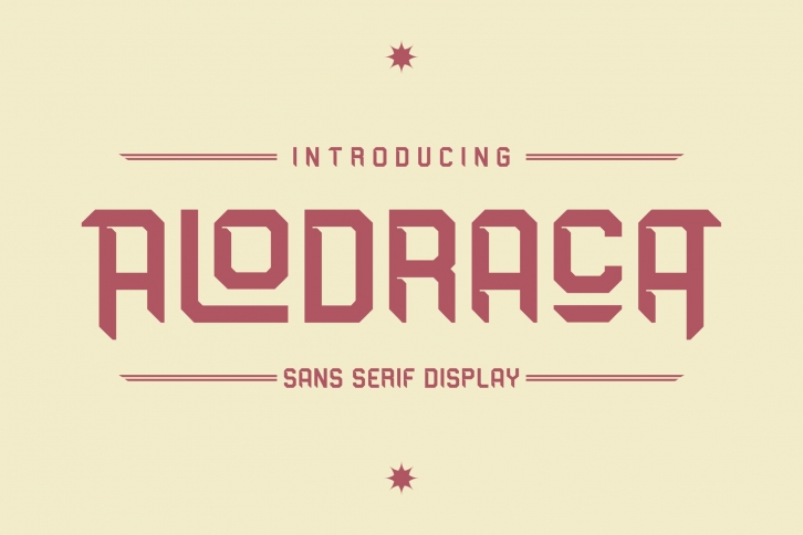 Alodraca Font Download