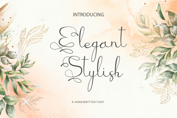 Elegant Stylish Font Download