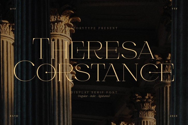 Theresa Corstance Font Download
