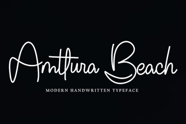 Amttura Beach Font Download