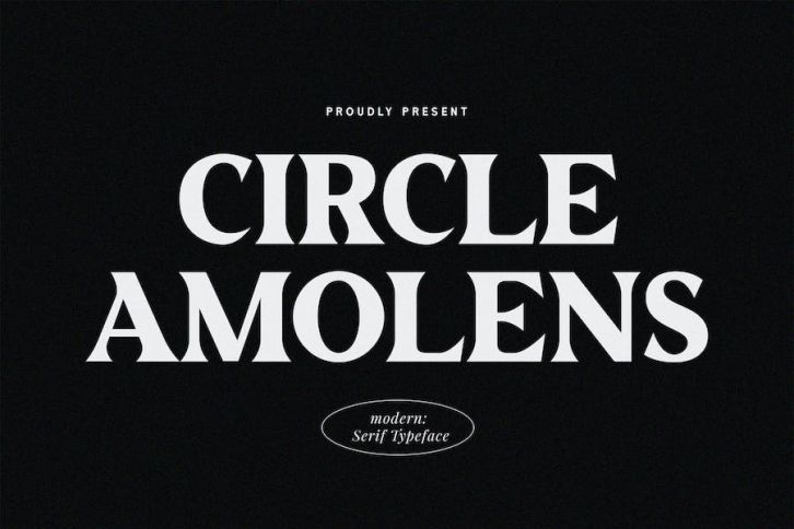 Circle Amolens Font Download