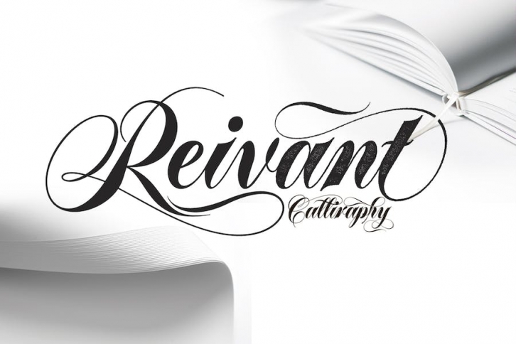 Reivant//Wedding Calligraphy Font Font Download