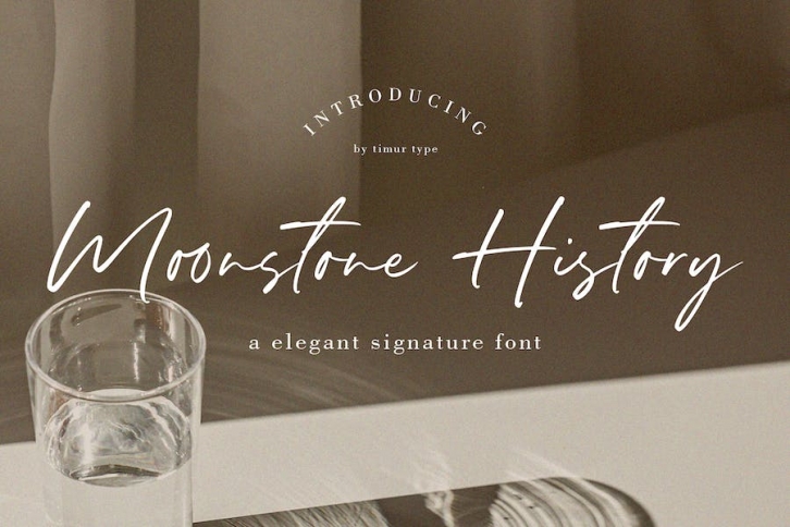 Moonstone History Font Download