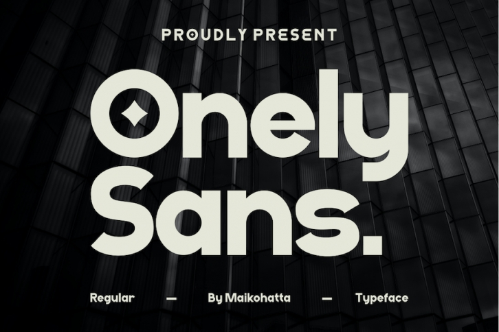 Onely Sans Font Font Download