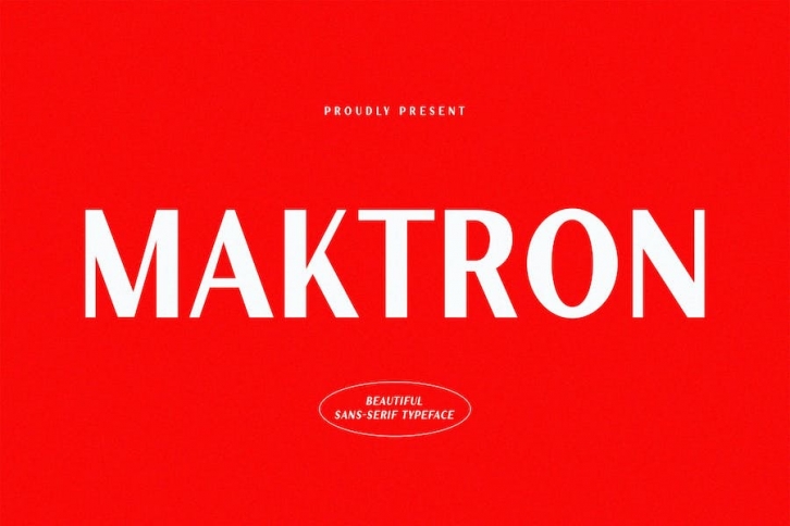 Maktron Modern Sans Font Download