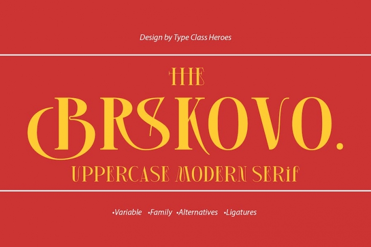 Brskovo - Display Serif Font Download