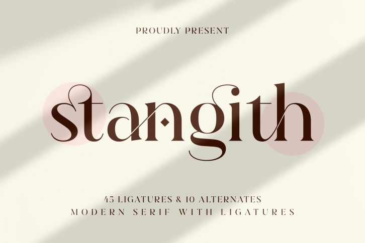 Stangith Font Download