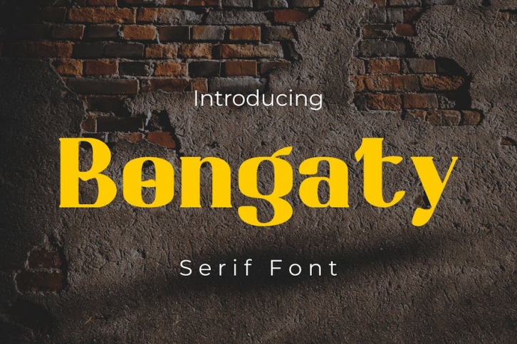 Bongaty Font Download