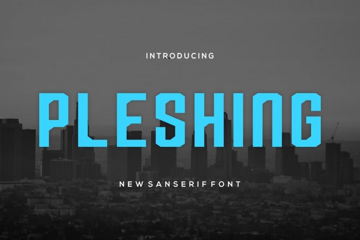 Pleshing Font Download