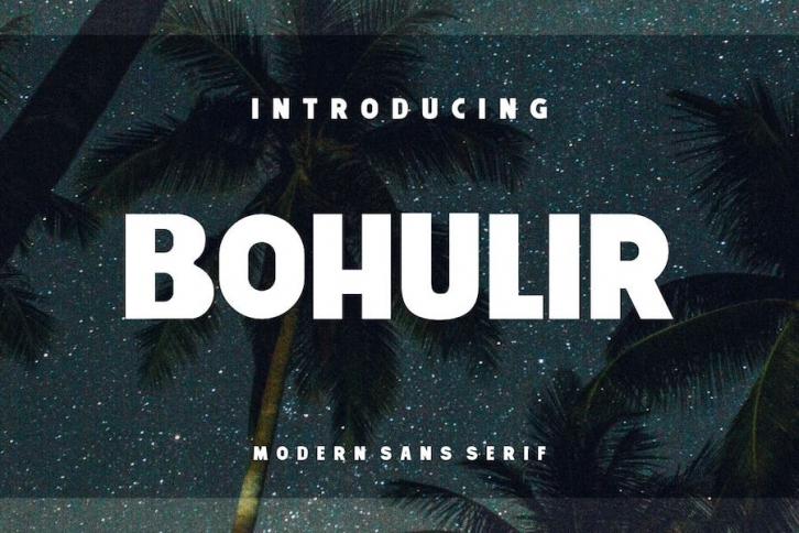 Bohulir Font Font Download