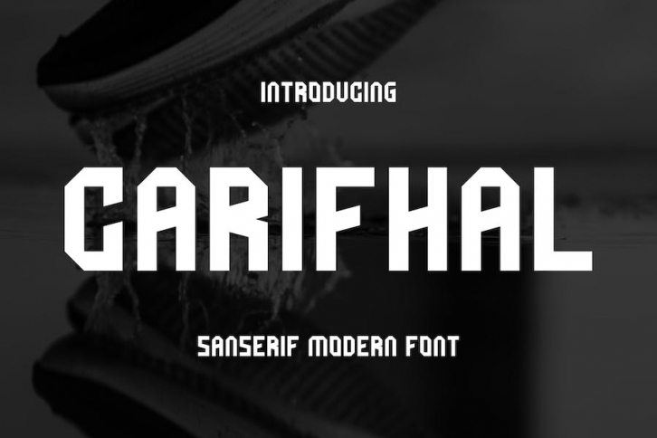 Carifhal - Modern Font Font Download