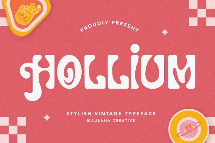 Hollium Stylish Vintage Typeface Font Download