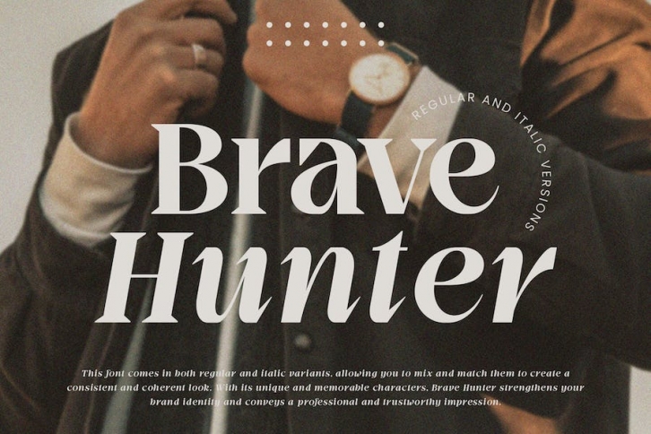 Brave Hunter Font Download