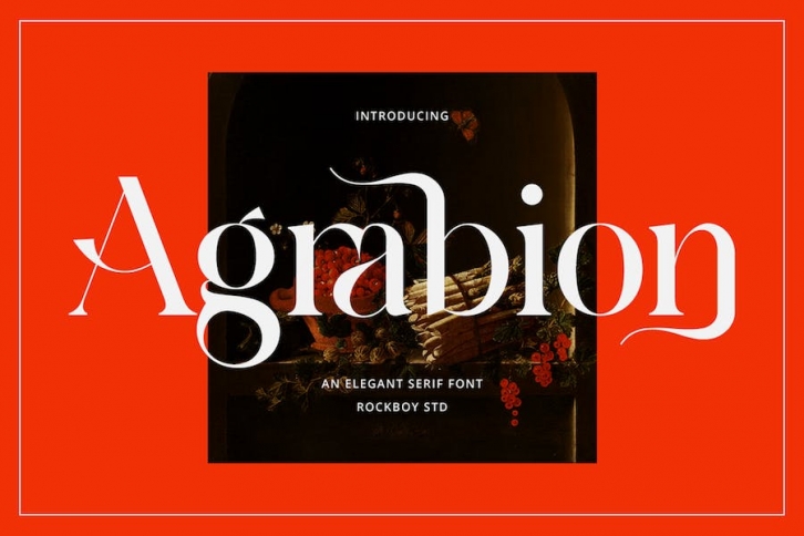 Agrabion - Elegant & Stylish Serif Font Download