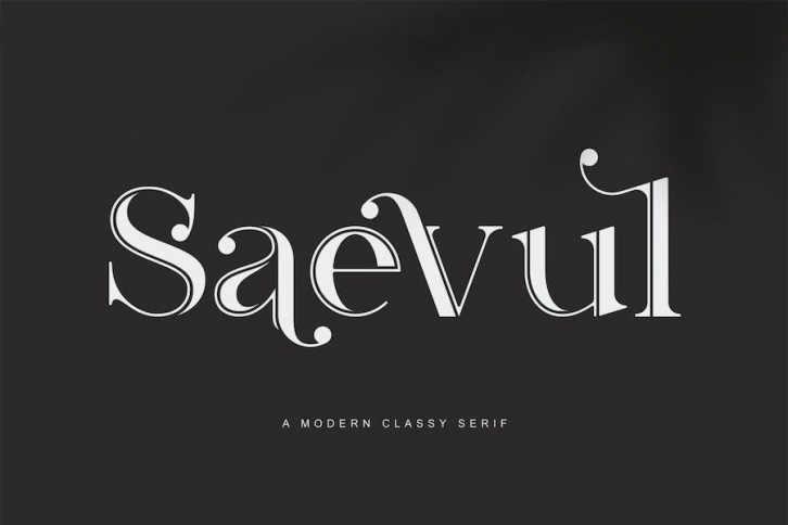 Saevul Font Download