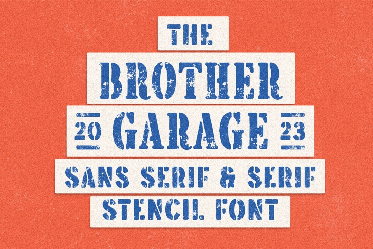 Brother Garage Font Download