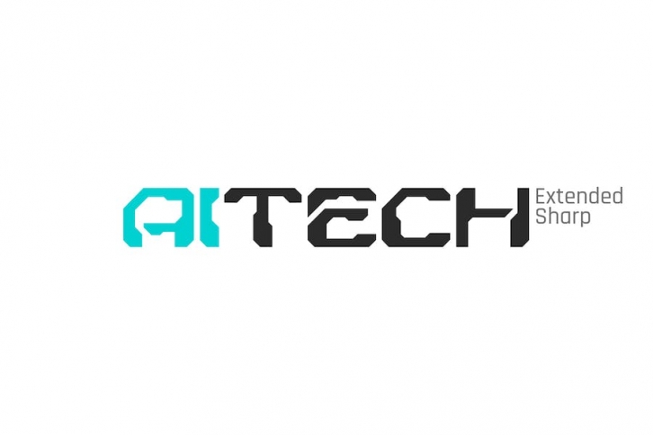 AiTech Sharp Extended Font Font Download