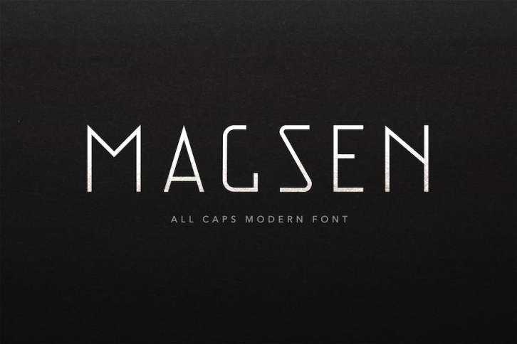Magsen - Modern Font Font Download