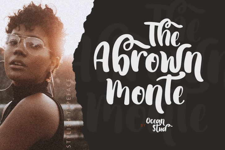 The Brown Monte | Vintage Font Font Download
