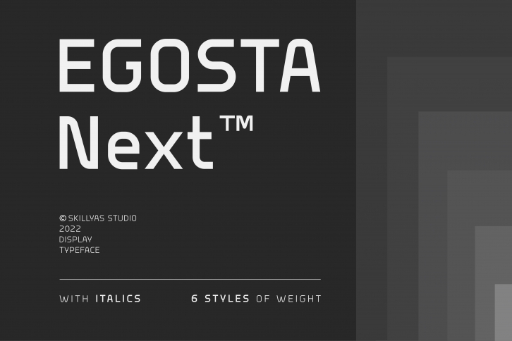 EGOSTA Font Download