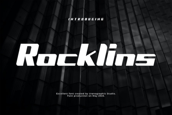 Rocklins Modern Font Font Download