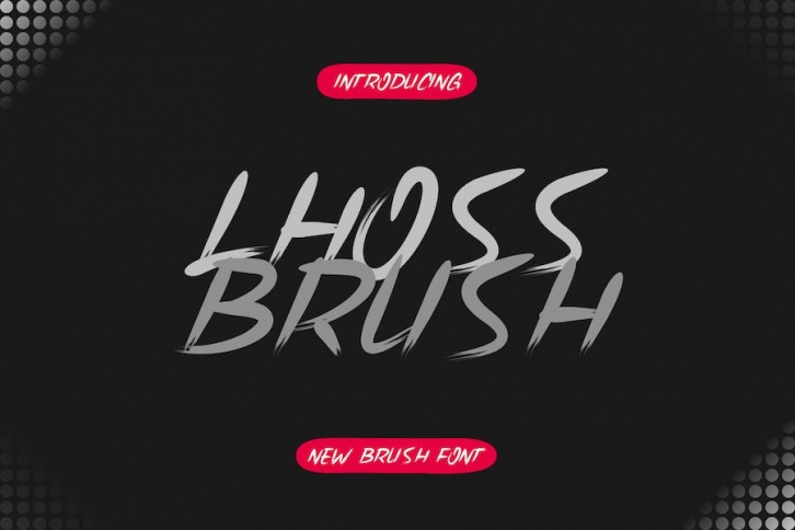 Lhoss Brush Font Download