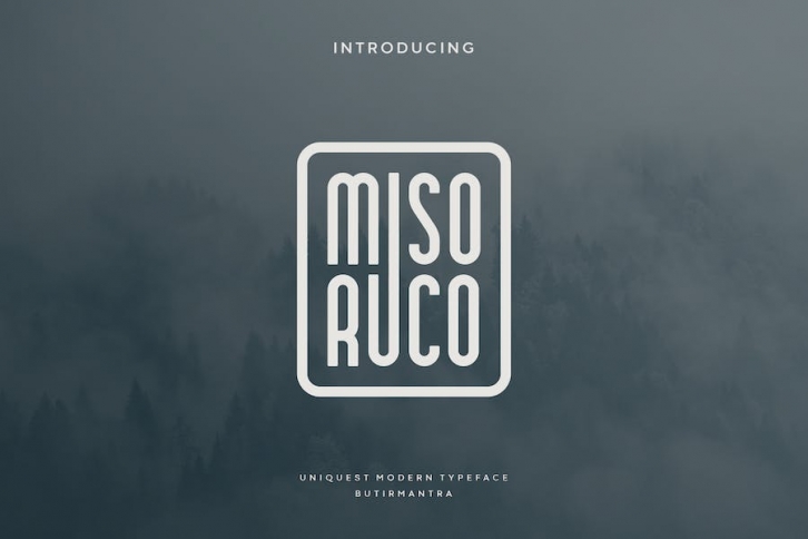 Misoruco - Display Font Font Download