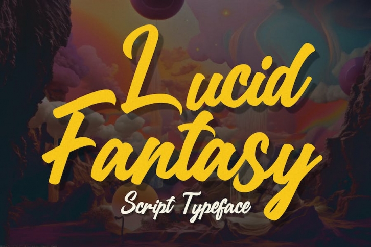 Lucid Fantasy - Script Typeface Font Download
