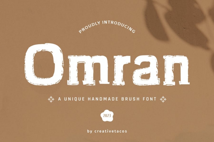 Omran Brush Font Font Download