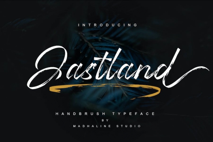 Jastland Handbrush Typeface Font Download