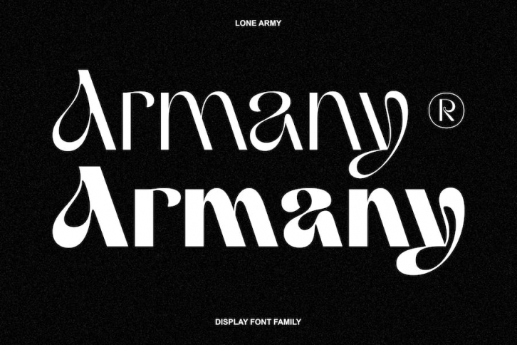 Armany - Font Family Font Download