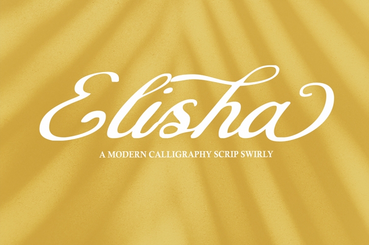 Elisha Scrip Font Download